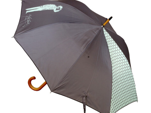 Umbrella 61cm El Capricho de Gaudi Black