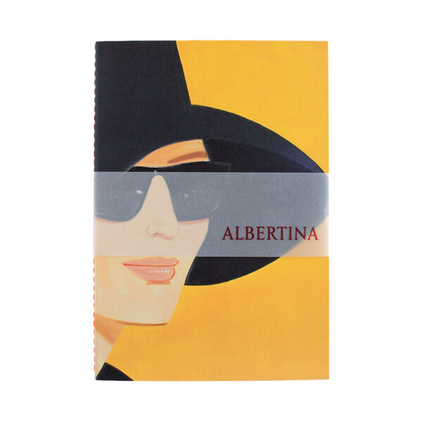 A5 Notebook Albertina Black Hat