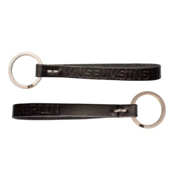 Leather Keyholder Museuminsel - Black