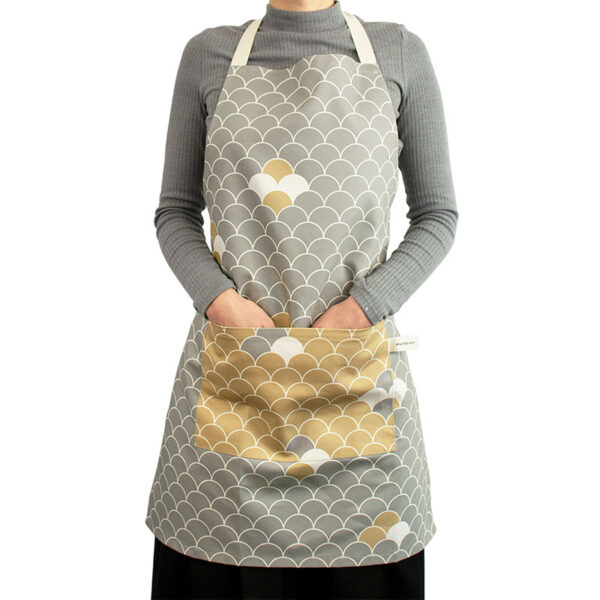 Alternative view of Kitchen Apron Scales Grey