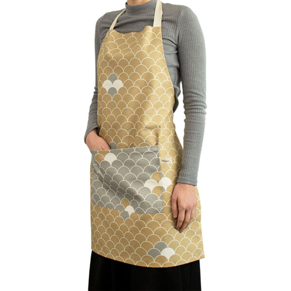 Alternative view of Kitchen Apron Scales Orange