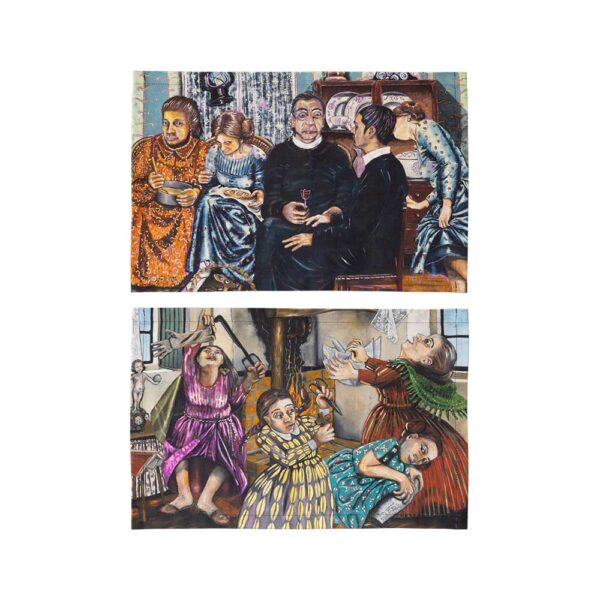 Set of 2 Placemats "Essa Paixão Proibida"