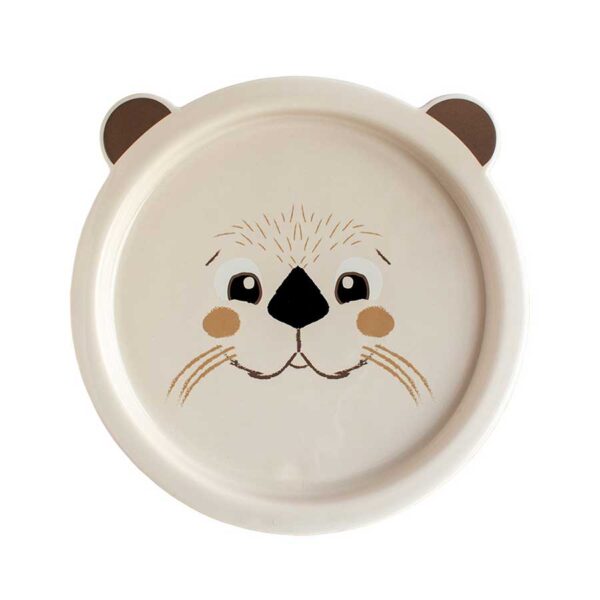 OCEANARIO Otter Plate