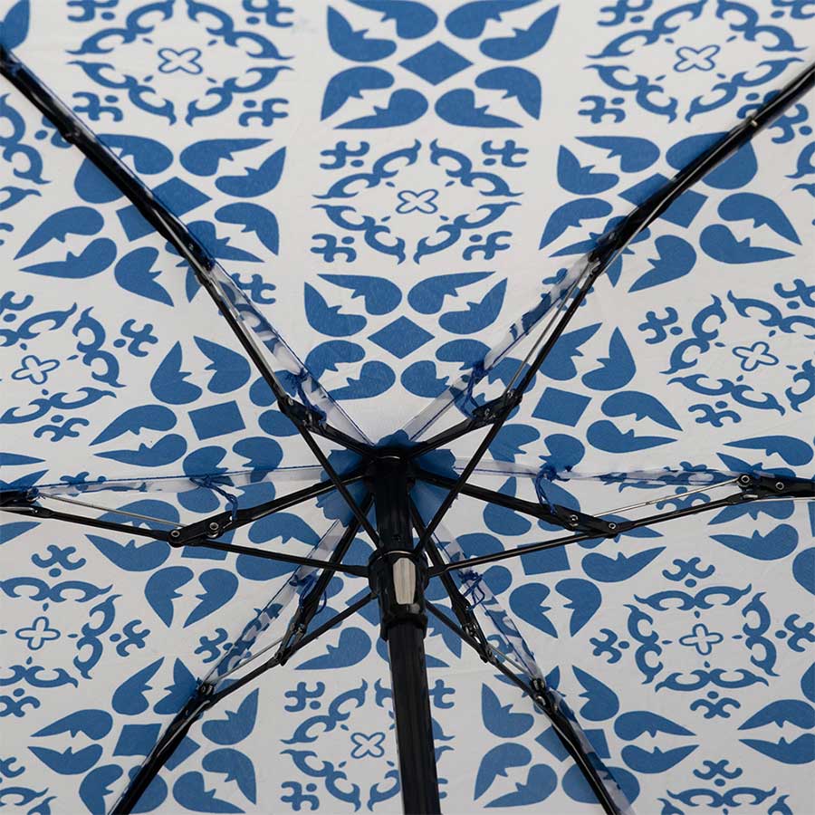 Umbrella 48cm AZULEJO Blue - Image 3
