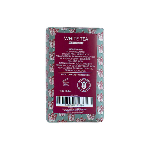 Alternative view of Soap 150g Tulip Pattern – White Tea