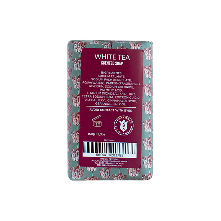 Soap 150g Tulip Pattern – White Tea - Image 2