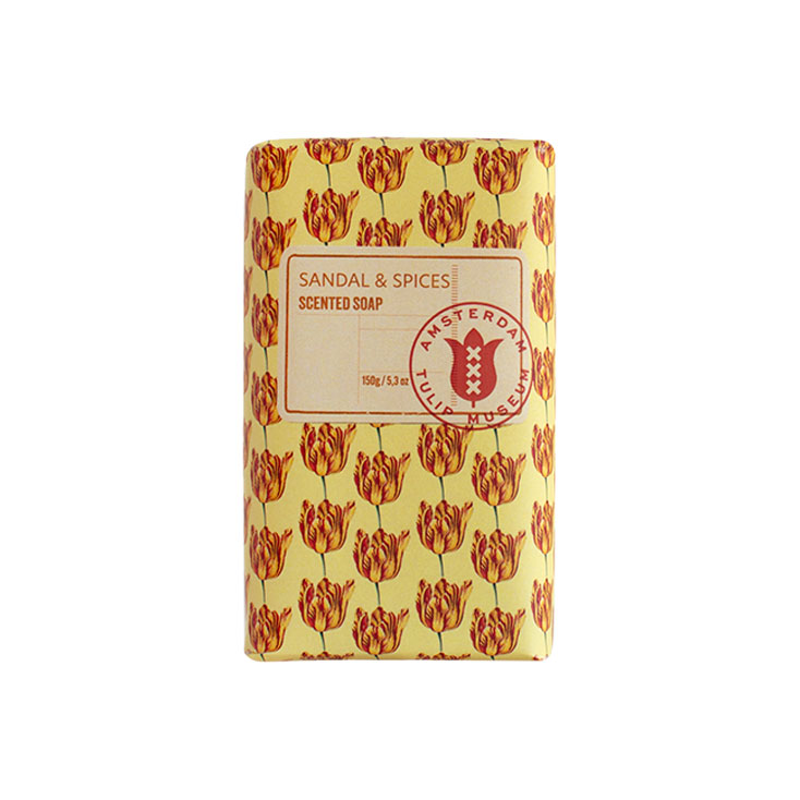 Soap 150g Tulip Pattern – Sandal & Spices