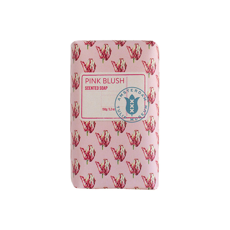 Soap 150g Tulip Pattern - Pink Blush