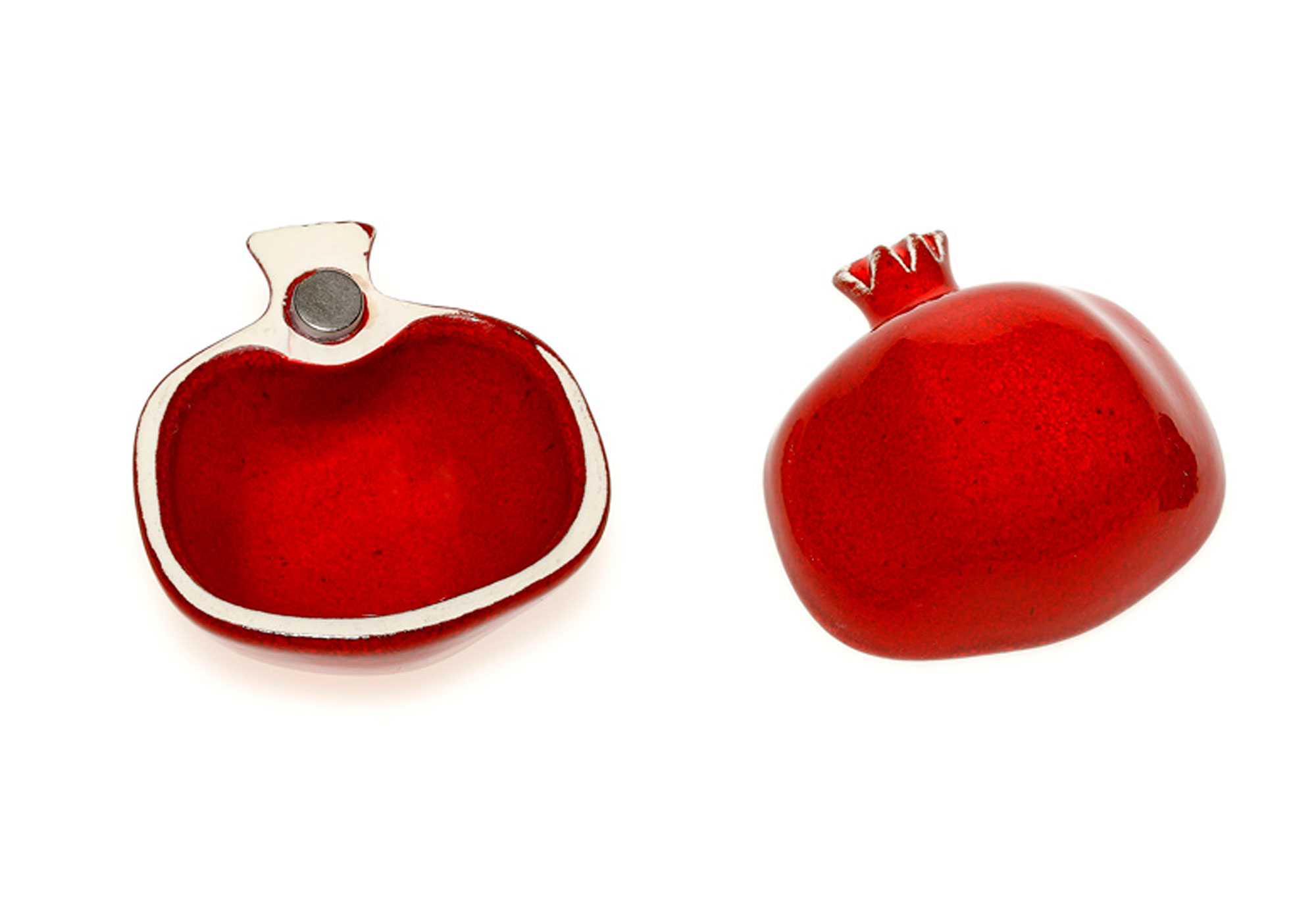 POMEGRANATE Ceramic Magnet Red - Image 3
