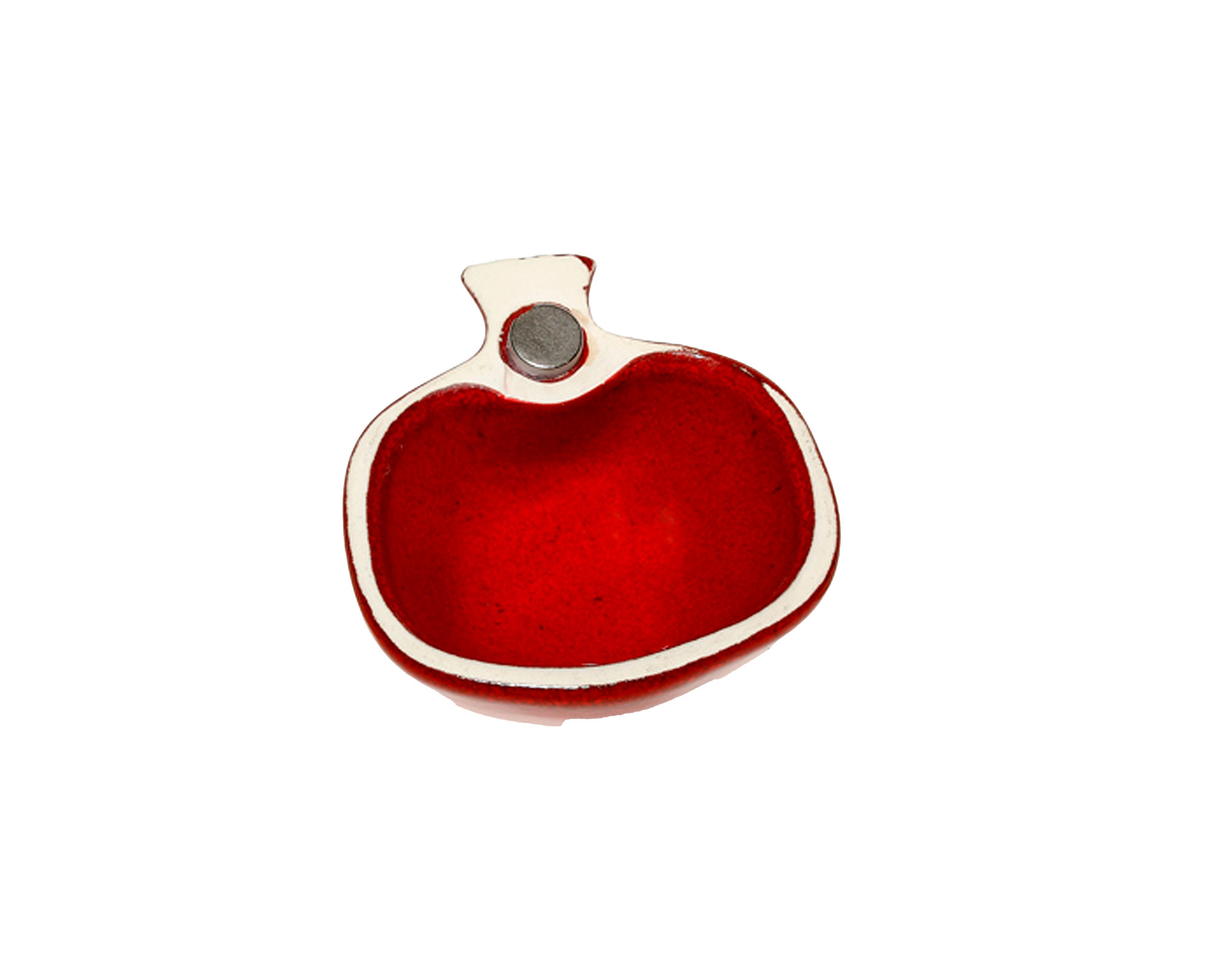 POMEGRANATE Ceramic Magnet Red - Image 2