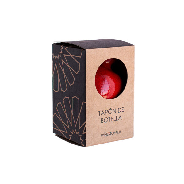 Alternative view of POMEGRANATE Wine Stopper