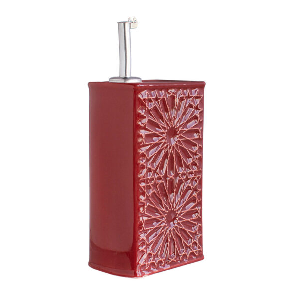 Alternative view of ALICATOS Olive Oil Bottle 500ml Red