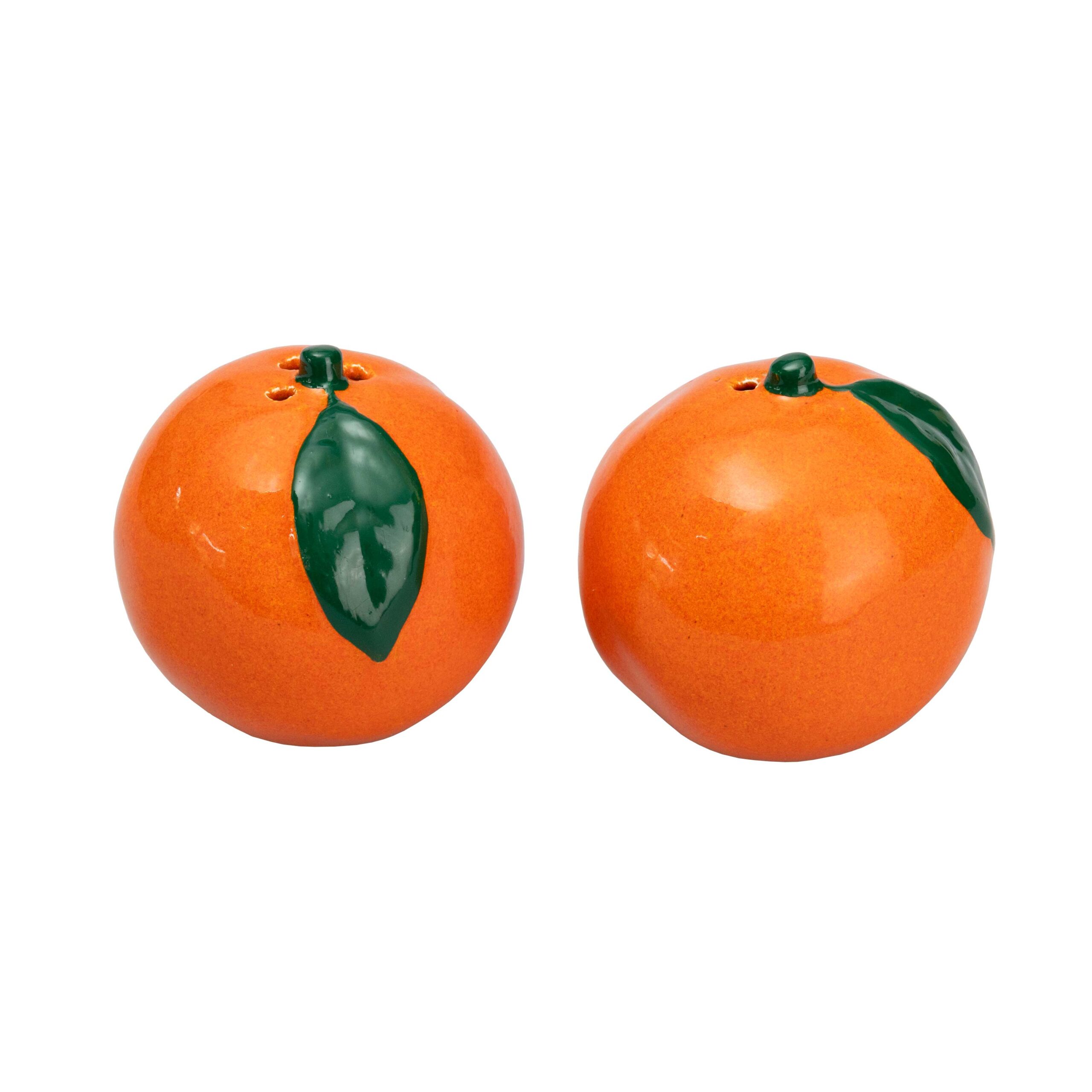 Salt and Pepper Shaker Orange NATURE