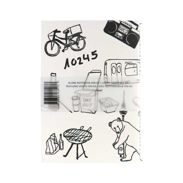 Alternative view of A5 Notebook LIEBICK Berlin Artwork