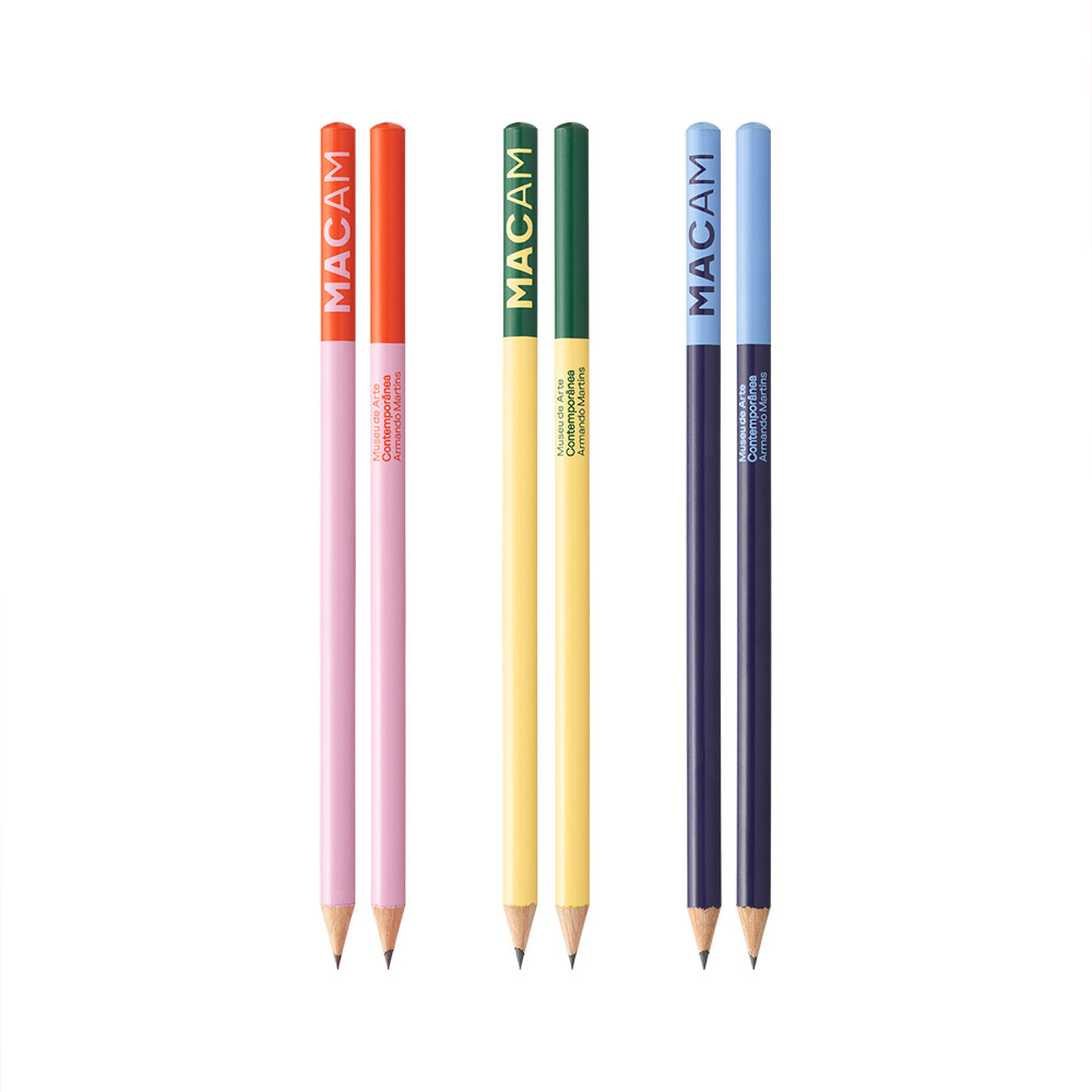 Pencil MACAM Pink-Yellow-Purple - Image 2