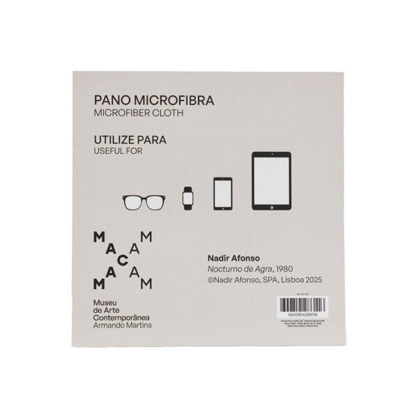Alternative view of Microfiber Cloth MACAM Nadir Afonso