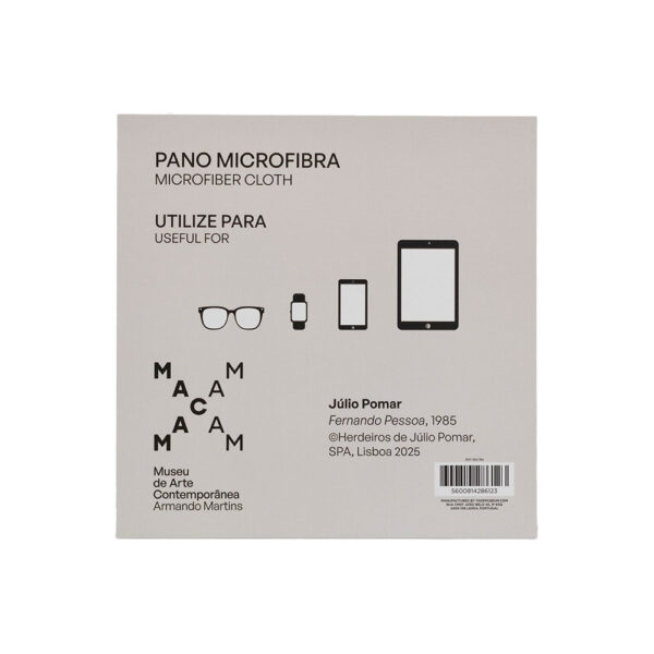 Alternative view of Microfiber Cloth MACAM Júlio Pomar