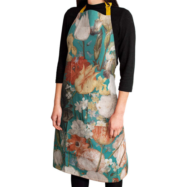 Alternative view of Kitchen Apron Bruegel Flowers