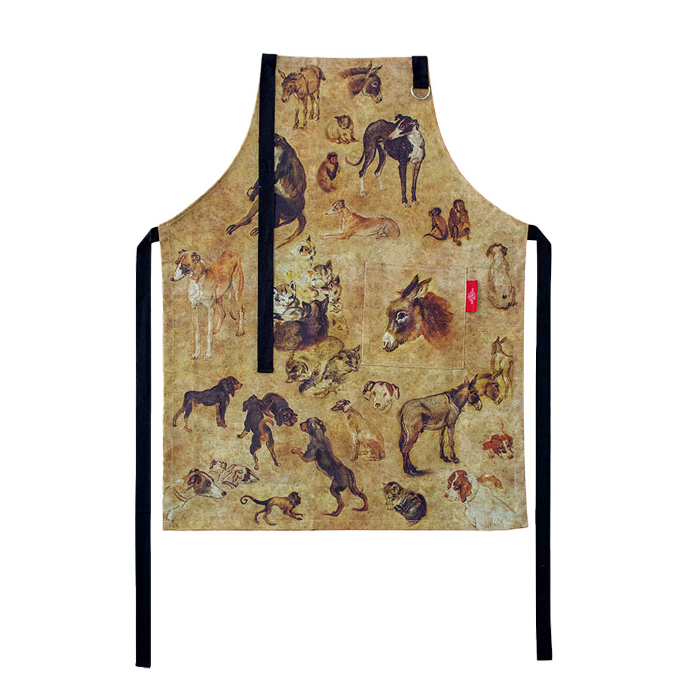 Kitchen Apron Bruegel Animals