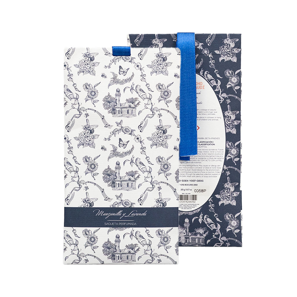 Scented Sachet 20g El Capricho de Gaudi Toile de Jouy