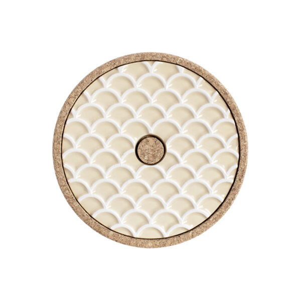 Trivet Ø15 SCALES Beige