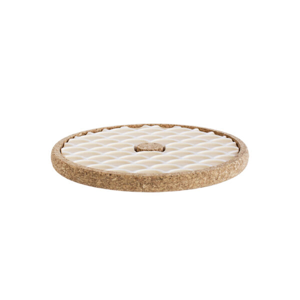 Alternative view of Trivet Ø15 SCALES Beige