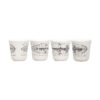 Espresso Cup MELIDES ZEPPELIN Blue Print - Set 2